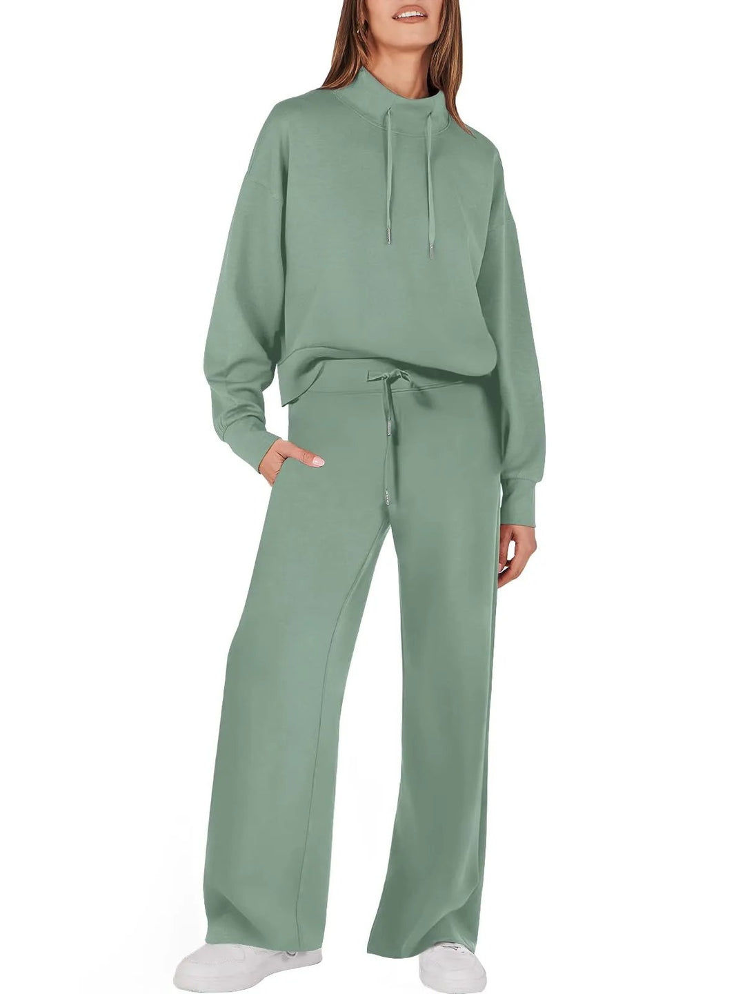 Ladies Two-Piece Suit - Jamie-Green-S-State of Style