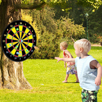 Large Kids' Dartboard with Sticky Balls & Darts – PlayTarget-State of Style