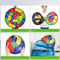 Large Kids' Dartboard with Sticky Balls & Darts – PlayTarget-State of Style