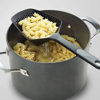 Large PP Kitchen Spoon for Straining and Serving - EasyDrain-Black-State of Style