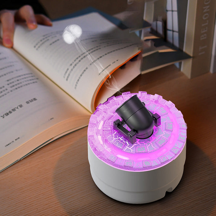 LavaGlow Aroma Diffuser & Humidifier with Night Light-Black-State of Style