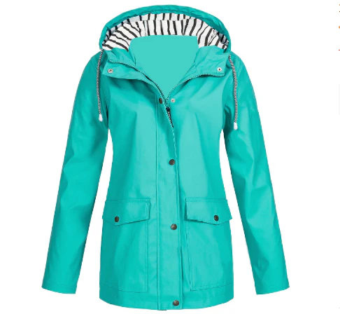 Water- and windproof women's jacket for autumn and winter – Leona