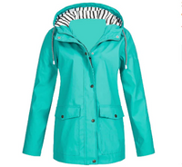 Water- and windproof women's jacket for autumn and winter – Leona