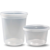 Leak-proof Deli Containers with Lids – 30 Pieces-225 ml-State of Style