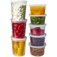 Leak-proof Deli Containers with Lids – 30 Pieces-225 ml-State of Style