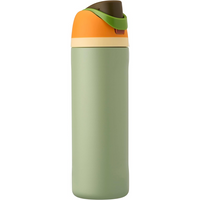 Leak-proof Insulated Stainless Steel Water Bottle with Straw - BPA-free-Green-450 ml-State of Style