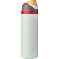 Leak-proof Insulated Stainless Steel Water Bottle with Straw - BPA-free-Light Grey-450 ml-State of Style