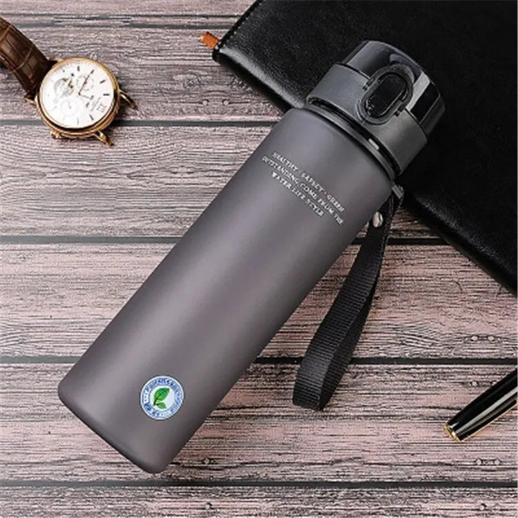 Leak-Proof Sports Bottle - HydraSport-400ml-Grey-State of Style
