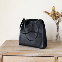 Leather Shoulder Bag - Aria-Brown-State of Style