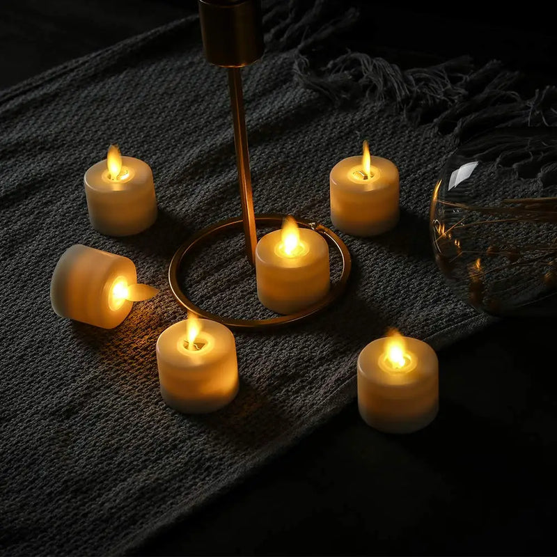 LED Candle Set - Aurora-4 pieces-State of Style