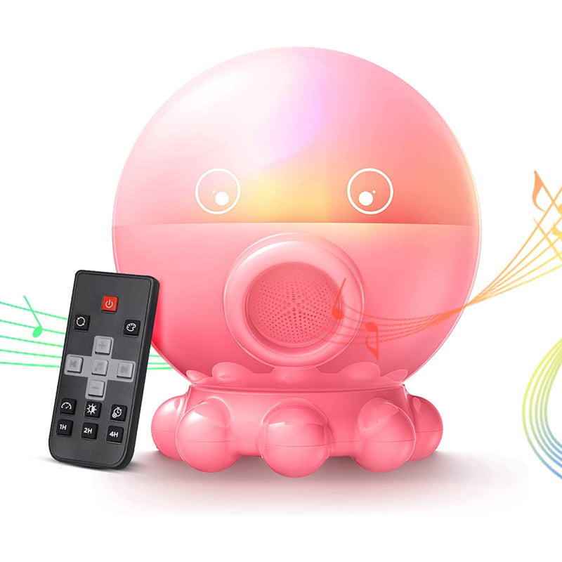 LED Night Light with Ocean & Starry Sky Projection + Music Function - DreamAura-Pink-State of Style