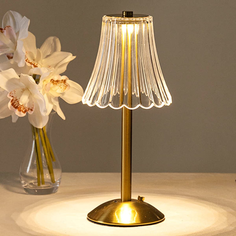 LED Retro Table Lamp USB Rechargeable - BrillianceGlow-State of Style