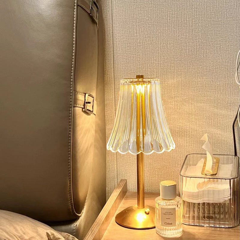 LED Retro Table Lamp USB Rechargeable - BrillianceGlow-State of Style