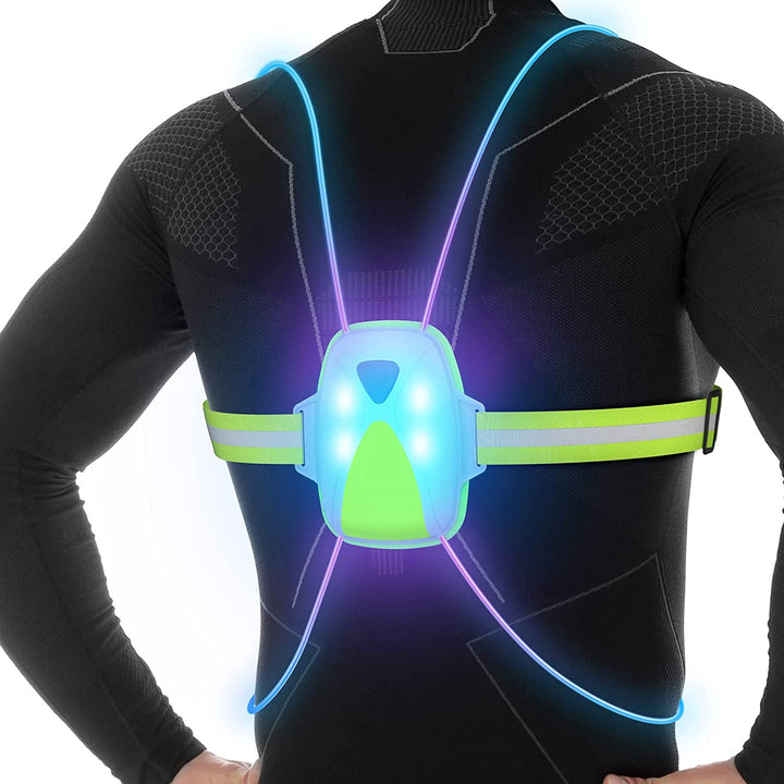 LED Safety Vest for Running - ReflectSafe-State of Style