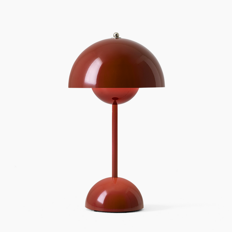 LED Table Lamp - LumiSphere-Reddish Brown-State of Style