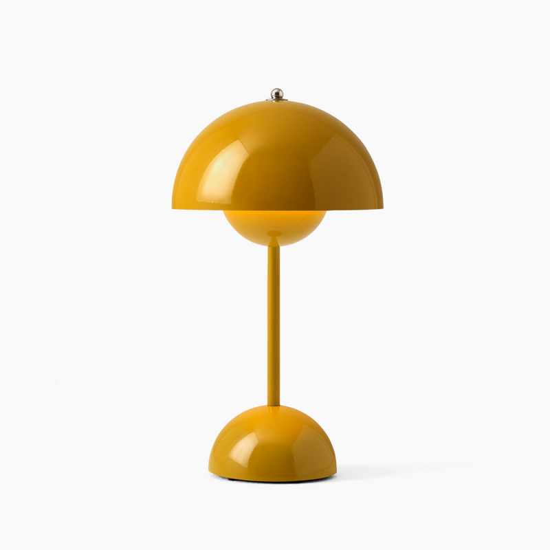 LED Table Lamp - LumiSphere-Yellow-State of Style