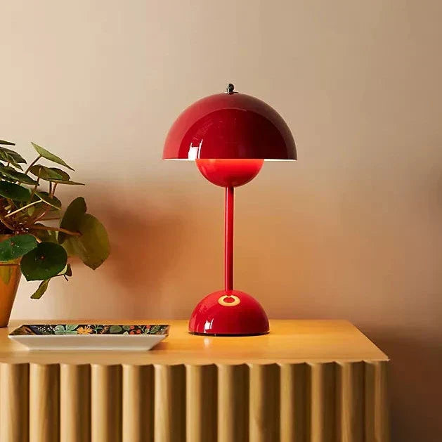 LED Table Lamp - MoonGlow-Red-State of Style