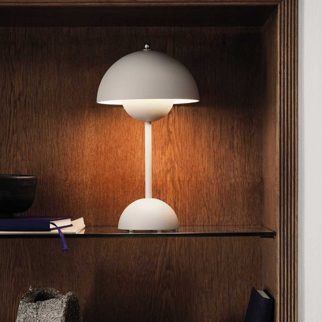 LED Table Lamp - MoonGlow-White-State of Style