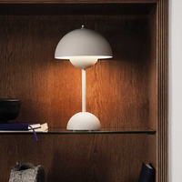 LED Table Lamp - MoonGlow-White-State of Style