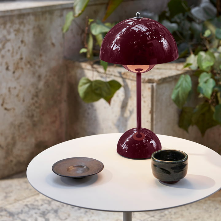 LED Table Lamp - MoonGlow-White-State of Style