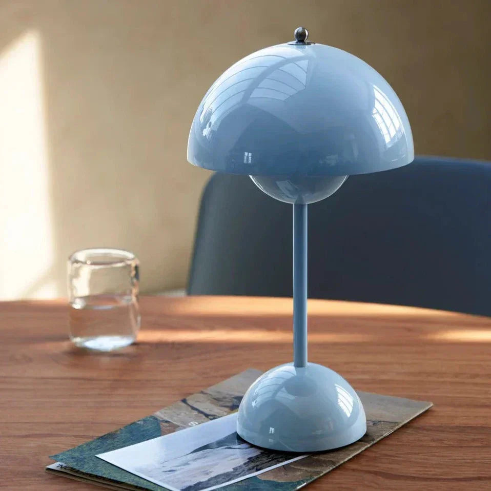 LED Table Lamp - MoonGlow-White-State of Style