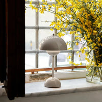 LED Table Lamp - MoonGlow-White-State of Style