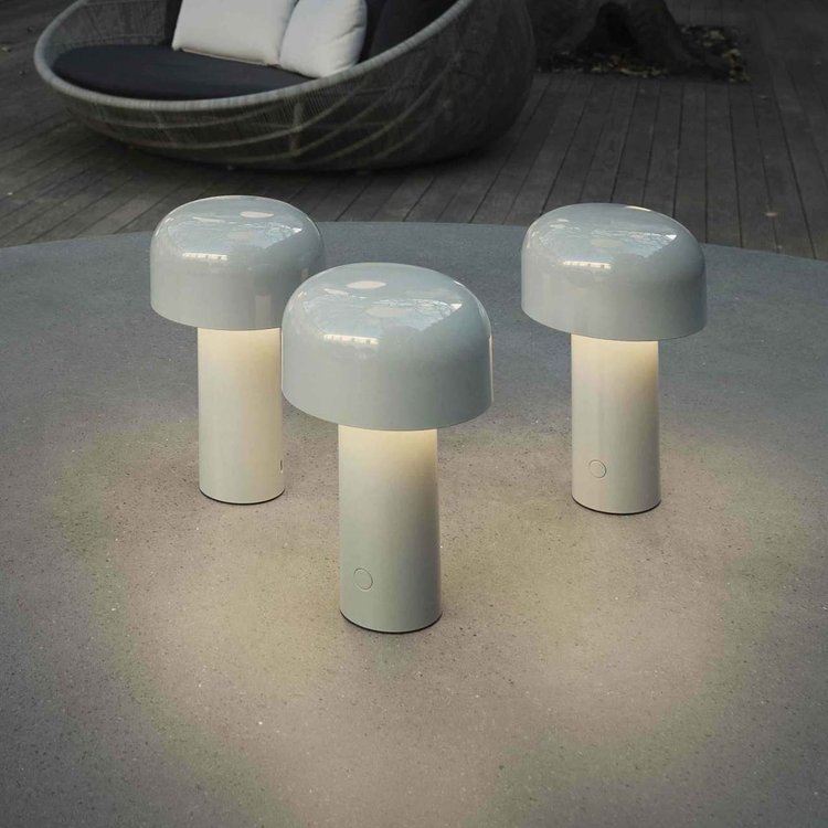 LED Table Lamp with Three Colour Dimming Function - Luminor-White-State of Style