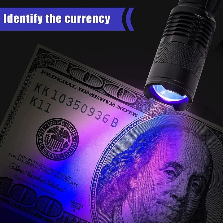 LED UV ZAKLAMP - ULTRAVIOLET INSPECTIELAMP VOOR HUISDIER URINEVLEKKEN EN STAIN DETECTIE-SK68 Kleine Zaklamp-State of Style