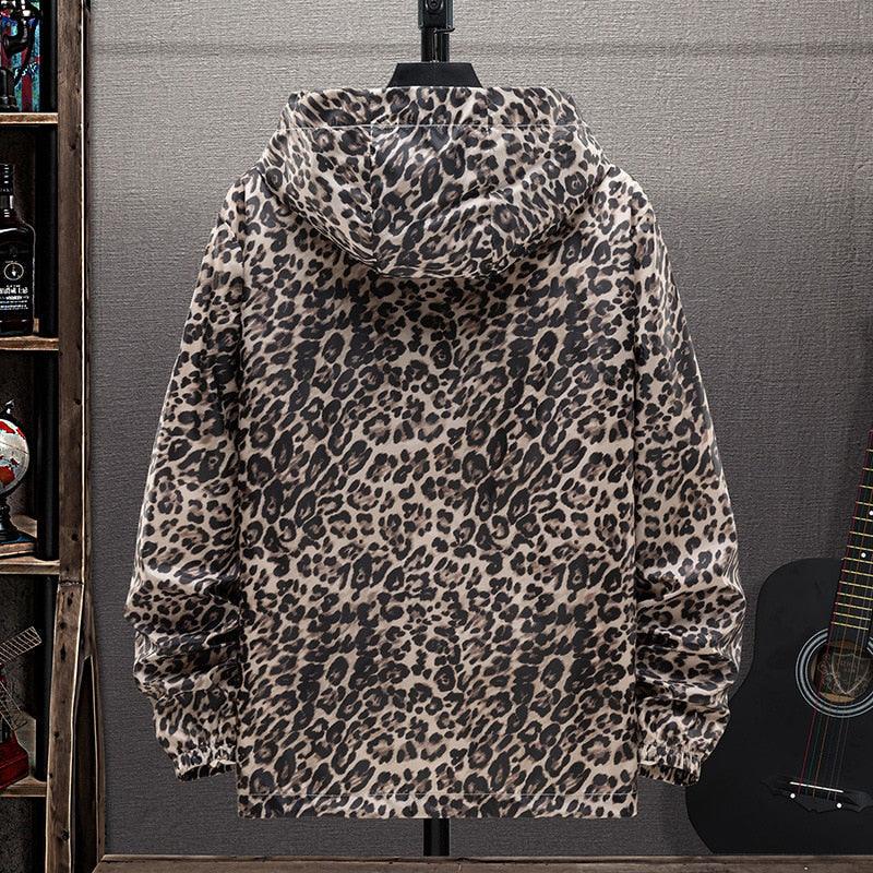 Leopard Print Jacket | Stylish and Bold Women's Outerwear-Coffee Yellow-S-State of Style