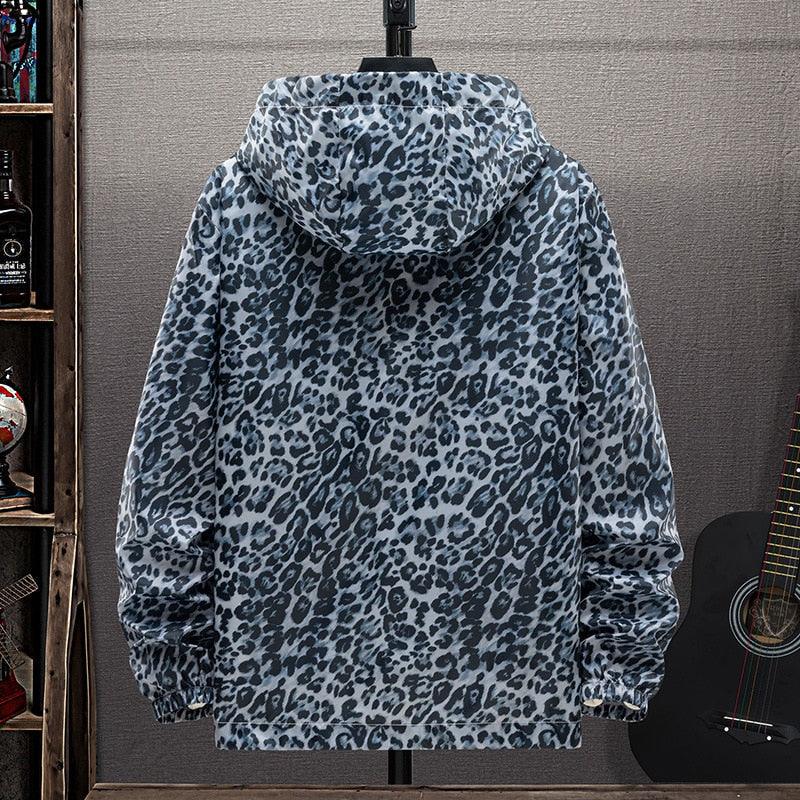 Leopard Print Jacket | Stylish and Bold Women's Outerwear-Coffee Yellow-S-State of Style