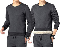 Liam Men's Fleece Sweatshirt-Green-S-State of Style