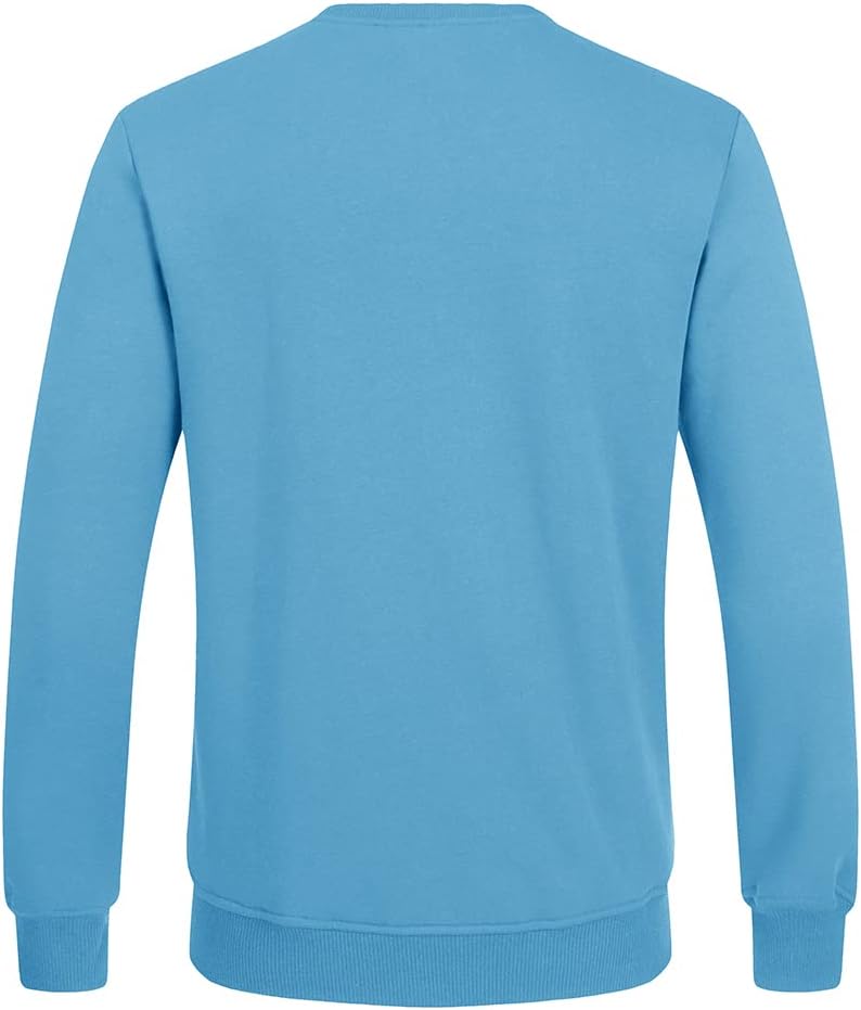 Liam Men's Fleece Sweatshirt-Green-S-State of Style