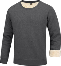 Liam Men's Fleece Sweatshirt-Grey-S-State of Style