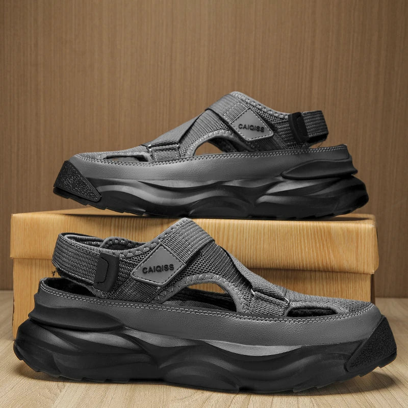 Light EVA summer slippers for women and men with designer look – Elian-Gray-3.5-State of Style