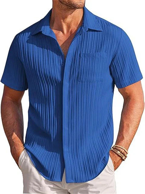 Light Linen Shirt for Men – Breathable & Relaxed Fit – Jonas-Black-S-State of Style