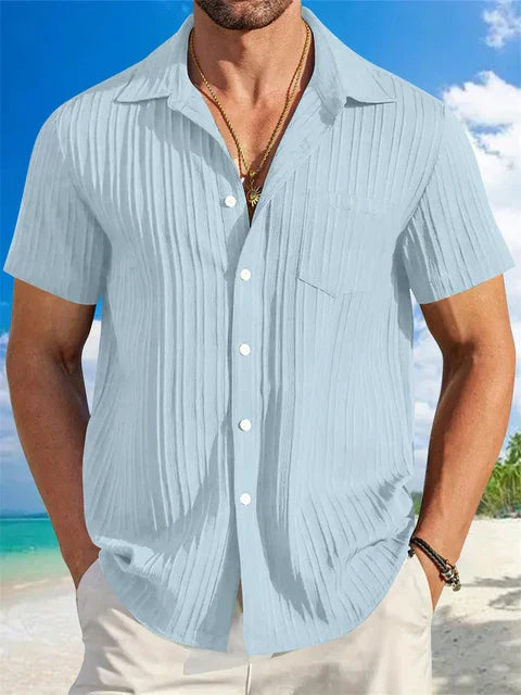 Light Linen Shirt for Men – Breathable & Relaxed Fit – Jonas-Black-S-State of Style