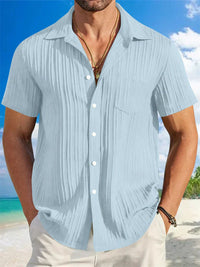 Light Linen Shirt for Men – Breathable & Relaxed Fit – Jonas-Light blue-S-State of Style