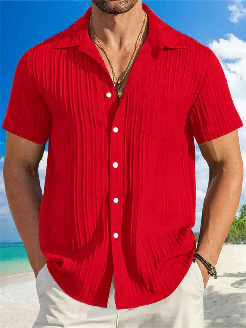 Light Linen Shirt for Men – Breathable & Relaxed Fit – Jonas-Red-S-State of Style