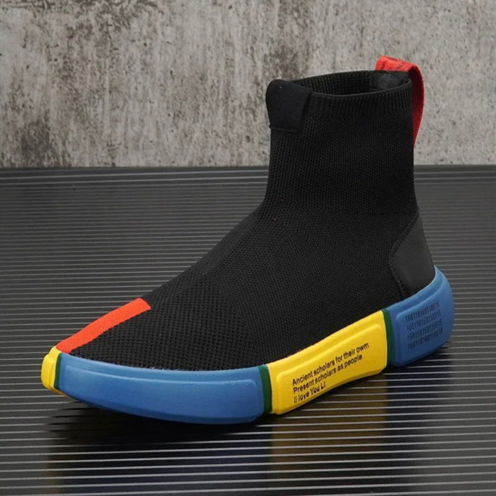 Light men's sneakers in sock style – Maverick-6-State of Style