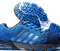 Light & Orthopaedic Comfort Sneakers with Cushioning – Movix Air-Blue-3-State of Style