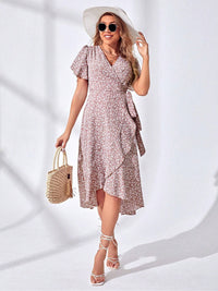 Light & Playful Summer Wrap Dress with Floral Pattern – Amira-S-State of Style
