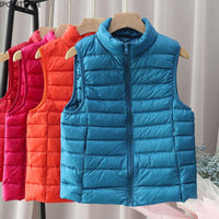 Light quilted vest with a feminine fit – Juliette-Black-S-State of Style