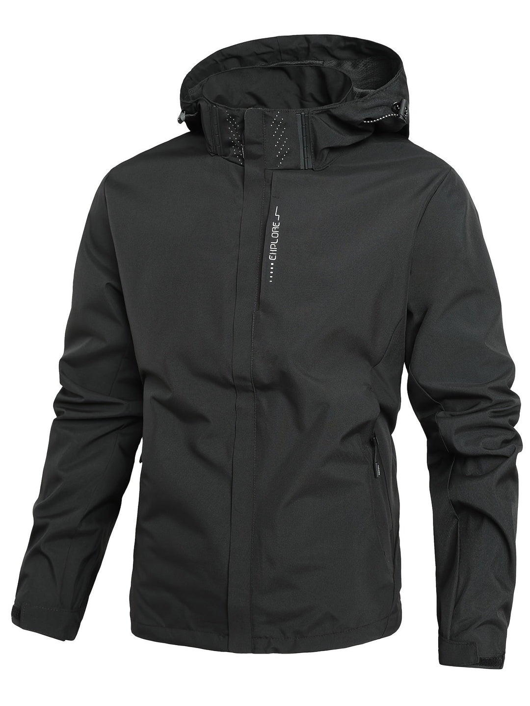Light Softshell Men’s Jacket – Magnus-Black-S-State of Style