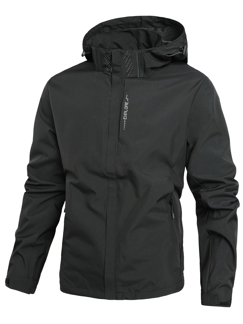 Light Softshell Men’s Jacket – Magnus-Black-S-State of Style
