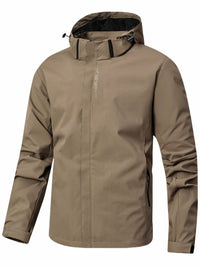 Light Softshell Men’s Jacket – Magnus-Khaki-S-State of Style