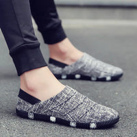 Light & Stylish Canvas Espadrilles with Hemp Sole for Men - Elias-Gray-6-State of Style