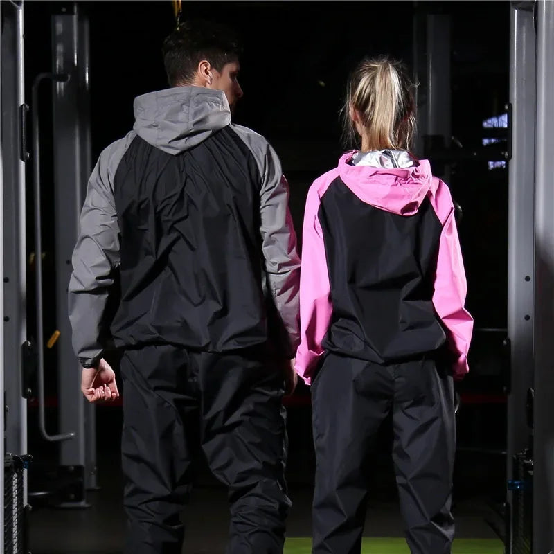Light Unisex Training Set with Zipper & Hood – Remo-Men's Black-S-State of Style