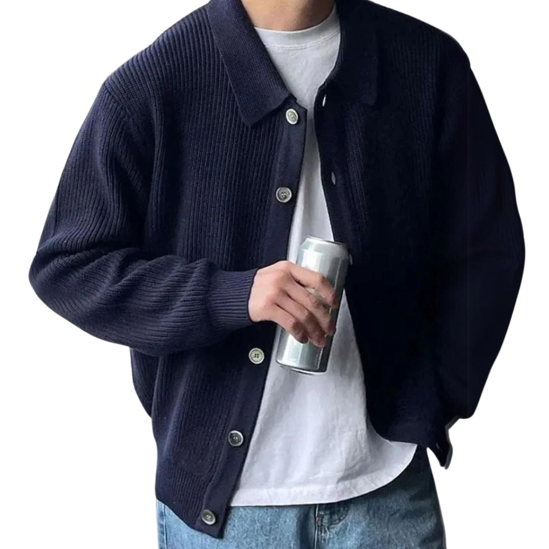Lightweight City Cardigan | Stylish & Comfortable-Navy-S-State of Style