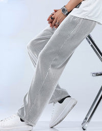 Lightweight Men's Casual Trousers – Fabio-Black-S-State of Style