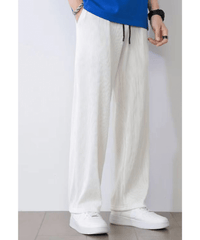 Lightweight Men's Casual Trousers – Fabio-White-S-State of Style